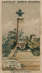 レオンガンベッタ、演説者＆政治家、1838-1882年、エリジープレイスデュカルーセル