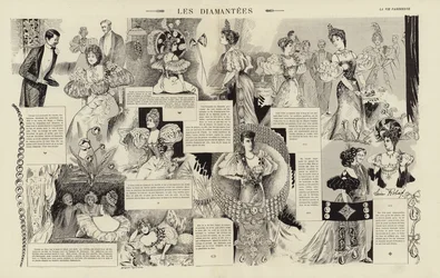 Les diamantees (エングレービング)