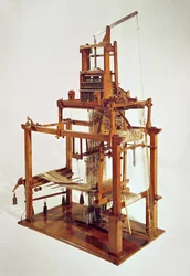Joseph Marie Jacquard（1752-1834）がデザインした織機