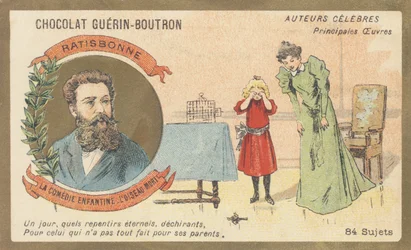 Louis Gustave Fortune Regensbonne (1827-1900) フランスの文学者、「La comedie enfantine - L