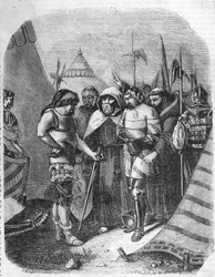 ルイ2世・ド・ラ・トレモイユ（ラ・トリムイユ）（1460-1525）。イギリスの将軍。狂乱戦争（1485-1488）。ラ・トレモイユはオルレアン公の共犯者の殺害を決める。