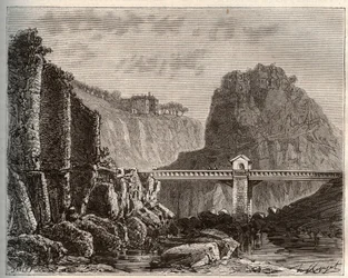 Lozere：rochers de STE-MADELEINE