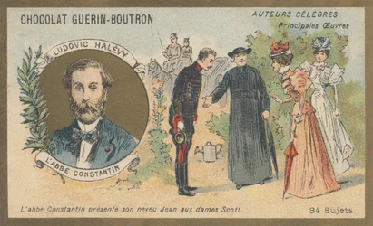 Ludovic Halevy (1834-1908), 劇作家、オペレッタやオペラのリブレット、フランスの小説家、小説「L