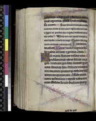 MS 300 f.189v、早課、フランスのイザベラの詩篇と時間、パリ、c.1265-70
