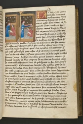 MS Hunter 252 050r Page from Hundred News News、c.1461-62