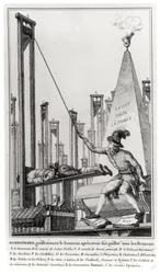Maximilien de Robespierre（1758-94）死刑執行人の死刑