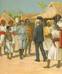 スタンリーとリヴィングストンの会談