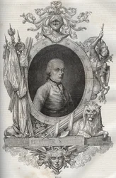 ミヒャエル・フリードリヒ・ベネディクト・フォン・メラス男爵（1729-1806）、陸軍元帥 - モーリス・ラ・シャレストによる『新国民百科事典』 - 1870年