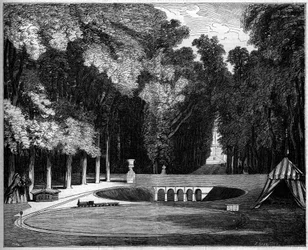 サン・クラウド公園にある皇太子（ナポレオン3世の息子）のために作られた鉄道の模型