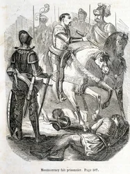 モンモランシーがパヴィで捕虜になる（1525年） - L.-P.による「Histoire de France」にて。アンケティル