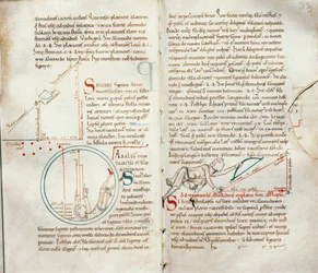 Ms 235 f.32＆33 Geometry、Traite dAstronomieから