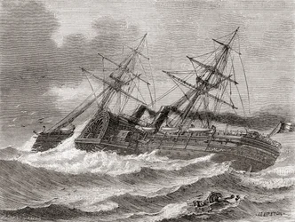 ナポレオン3世、1870年に出版された「Les Merveilles de la Science」より。
