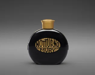 ノットゥルノ」1930年頃（ガラス、蝋、糸、プラスチック、紙、金属、絹