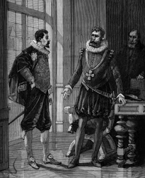 Olivier De Serres (1539 - 1619) フランスの農学者で、フランス王アンリ4世（1553-1610）に仕えた。