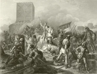 ノルマン人に包囲されたパリ、885