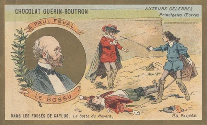 ポール・フェヴァル（1816-1887）：フランスの小説家、「Le bossu ou Le petit Parisien」（1857年）の作者
