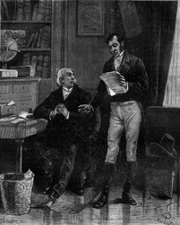 ピエール・シモン・ド・ラプラス（1749-1827）は、フランスの天文学者、数学者、物理学者であり、オイラーの問題に関する自分の研究をジャン＝バティスト・ビオに伝えた。