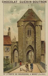 セーヌエマルヌのモレにあるポルトドブルゴーニュ