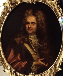「「オーフォード伯ロバート・ウォルポールの肖像（1676-1745）」」 フランス派の絵画、18世紀初頭プーシキン美術館、モスクワ