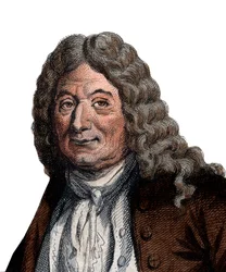 フランスの小説家であり脚本家でもあるアランルネレサージュ（Le Sage）（1668-1747）の肖像。