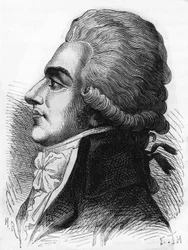 フランス革命期の将軍であり政治家であったアレクサンダー・ラメス伯爵（1760-1829）の肖像。