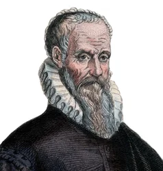 フランスの外科医、アンブロワーズパレ（1509-1590）の肖像。