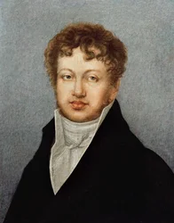 アンドレ・マリー・アンペレの肖像（1775-1836）