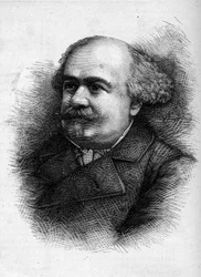 Antoine "Tony" Revillon (1832-1898) フランスのジャーナリスト、新聞記者。9月10日付「Le Monde Illustré」1276号に掲載された図版