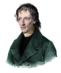 ベルンハルトプラシダスヨハンネポムクボルツァーノ（1781-1848）、ボヘミアの数学者、論理学者、哲学者、神学者の肖像。