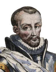 フランスの元帥、ブリサック伯爵（1505-1563）のシャルルドコッセの肖像。