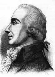 ドミニク・ジョセフ・ガラット（1749-1833）フランスの弁護士、ジャーナリスト、哲学者の肖像。
