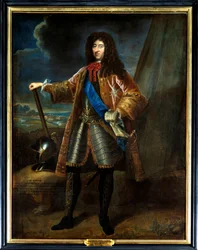 フランソワ・ガストン・ド・ベスーン（1638-1692）の肖像。17世紀の無名の絵画。油彩・キャンバス。C, サリー城 - フランソワ・ガストン・ド・ベチューン（1638-1692年）の肖像。17世紀の匿名の絵画。キャンバスに油彩。C、サリー城。