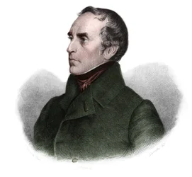 フランスの歴史家・政治家であるフランソワ・ギゾー（1787-1874）の肖像。Louis de Cormenin Timon著「LIBRE DES SPORERS」に掲載。1842.個人蔵。