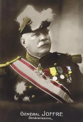ジョセフ・ジョッフル将軍（1852〜1931年）の肖像。