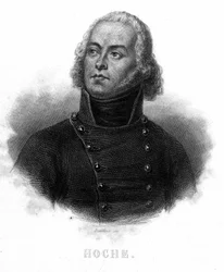ラザール・ルイ・オッシュ将軍（1768～1797年）の肖像-ティエール作「フランス革命」より19世紀