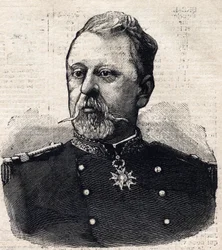 サン・マルス（Saint Mars）のポワユー将軍の肖像（1832-1897年