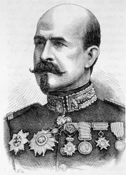 トロチュウ将軍（1815～1896年）の肖像 - アンリ・マルタン著「フランスの歴史」より