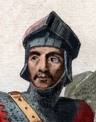 フランス国王フーグイエカペト（c.941-996）の肖像。