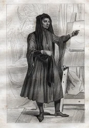 イタリア人画家ジョット・ディ・ボンドーネの肖像（Ambrogiotto di Bondone