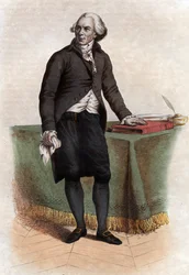 ジャックデリル（アッベデリル）（1738-1813）、フランスの詩人、翻訳家の肖像。
