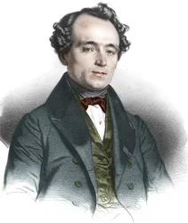 ジャン・バティスト(Jean-Baptiste) アンドレ・デュマ(1800-1884) フランスの化学者の肖像。