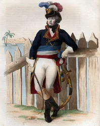 フランスの将軍、ジャンバプティストクレベール（1753〜1800年）の肖像。