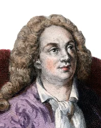 フランスの詩人、ジャンバプティストルソー（1670-1741）の肖像。