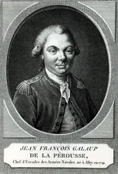 Jean Francois Galaup de la Perouse（1741-88）の肖像