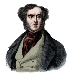ジョージ・キャベンディッシュ・ベンティンク卿（1802-1848）、イギリスの政治家、スポーツマンの肖像。