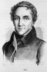 Louis-Mathieu Moleの肖像 - フランスの政治家、モーレ伯爵Louis Mathieu（1781 - 1855）の肖像 - Henri Martinの「L