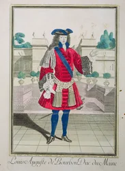 ルイ・オーギュスト・ド・ブルボンの肖像（1670-1736）メイン公爵