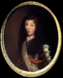 ルイ2世ブルボン公（ブルボン・コンド）、グランド・コンド（1621-1686）の肖像 17世紀のフランス派の絵画。パリ、アルミー美術館