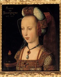 ブルゴーニュ公爵夫人マリー・オブ・ブルゴーニュ（1457-1482）の肖像