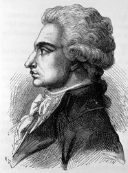 フランスの政治家、フィリップ・アントワーヌ・メルラン（Merlin de Douai）（1754-1838）の肖像。アンリ・マルタンの「フランスの歴史」では